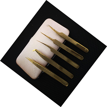 Eyebrow Tweezers set lash extensions accessories eyelash tools Tweezers Eyebrow Applicators kit - view 10