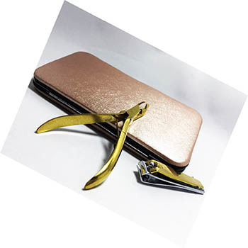 Manicure Set Nail Clippers Pedicure Kit 4 Pieces Stainless Steel Acrylic Nail Kits Nail Care Tools 