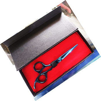 2024 Professional 6-Inch Barber Scissors Thinning Cutting Sharp Tip Custom Logo Stainless Steel 
