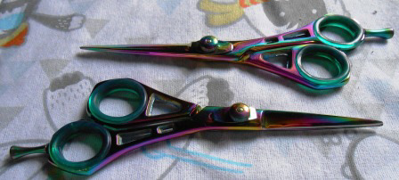  Professional 6-Inch Barber Scissors Thinning Cutting Sharp Tip Custom Logo Stainless Steel 4Cr13  - view 4