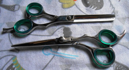  Professional 6-Inch Barber Scissors Thinning Cutting Sharp Tip Custom Logo Stainless Steel 4Cr13  - view 6