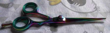 Professional 6-Inch Barber Scissors Thinning Cutting Sharp Tip Custom Logo Stainless Steel 4Cr13  - view 5