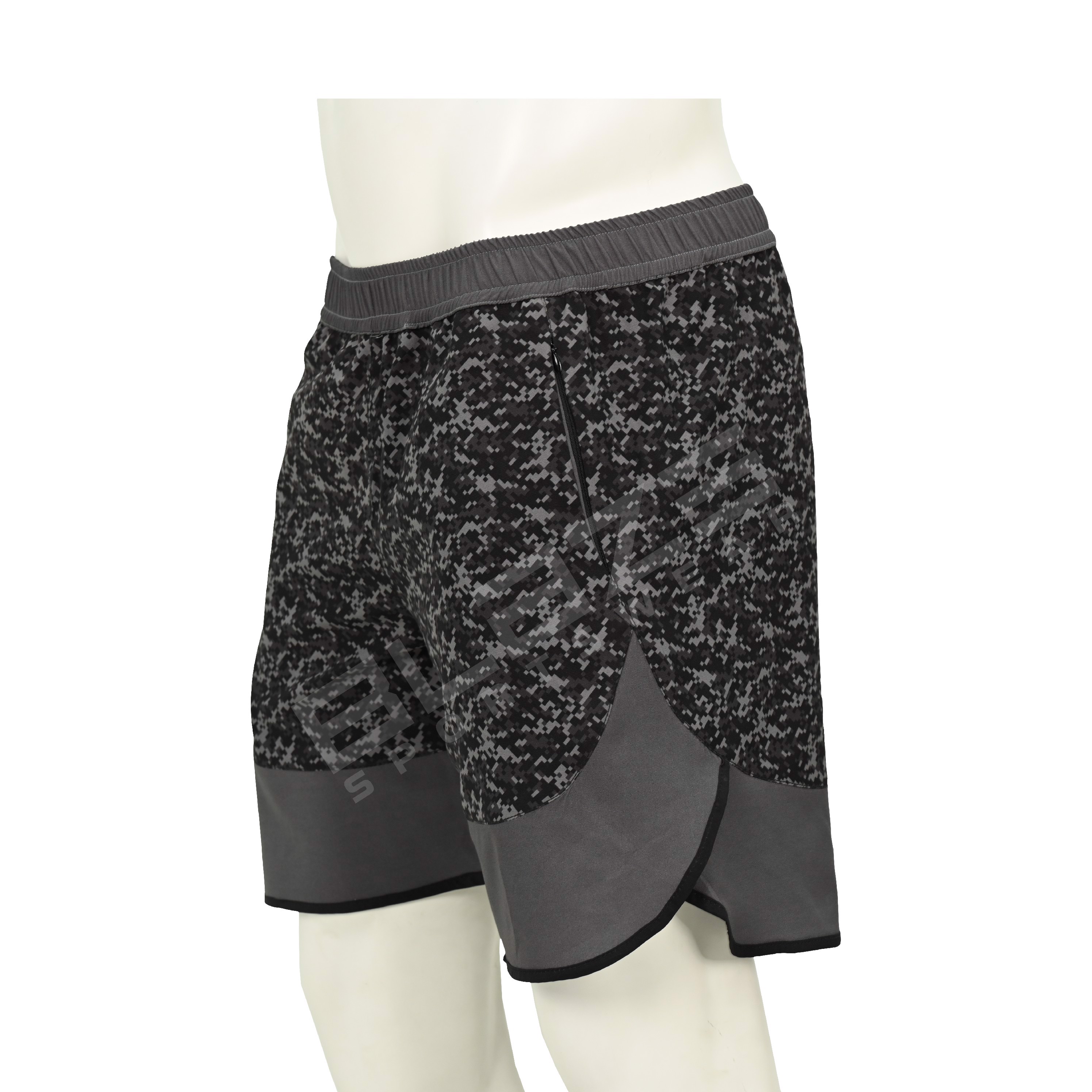 Custom training short outdoor workout short thai short bjj training trunk short 5 inches inseam 