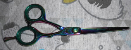 Professional 6-Inch Barber Scissors Thinning Cutting Sharp Tip Custom Logo Stainless Steel 4Cr13  - view 7