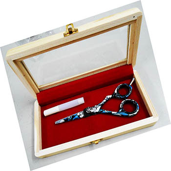  genuine Leather Salon Tool Scissor Barber box Professional Multi-function Barber Tool kit - view 3