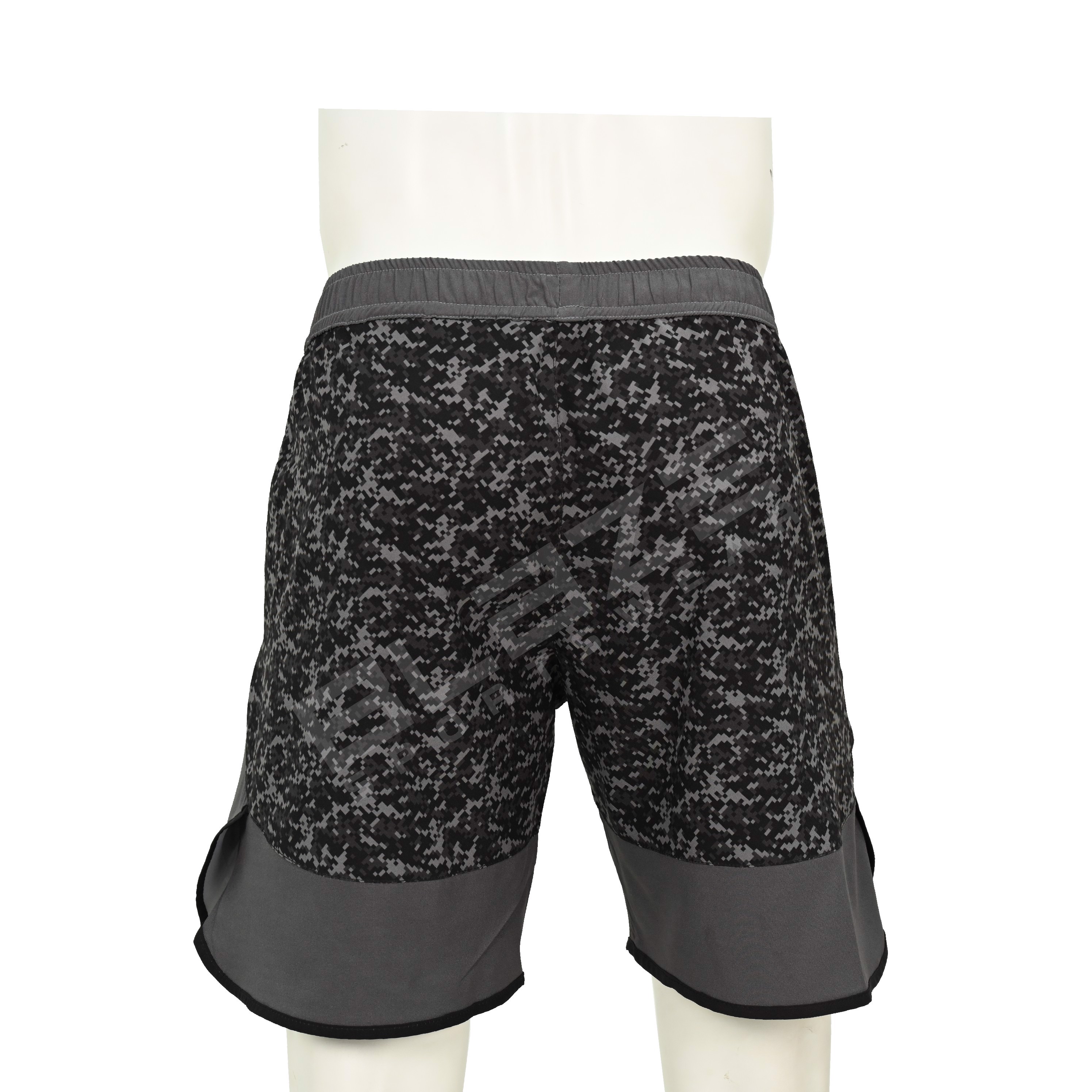 Custom training short outdoor workout short thai short bjj training trunk short 5 inches inseam  - view 3
