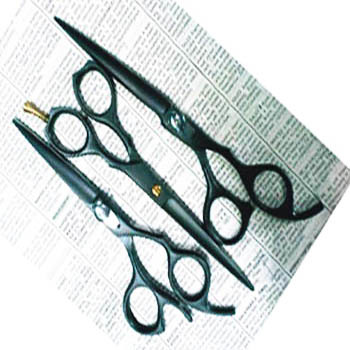440-C Rockwall HRC steel Sharp tip scissors Fashion design beauty barber Hair brush combs set