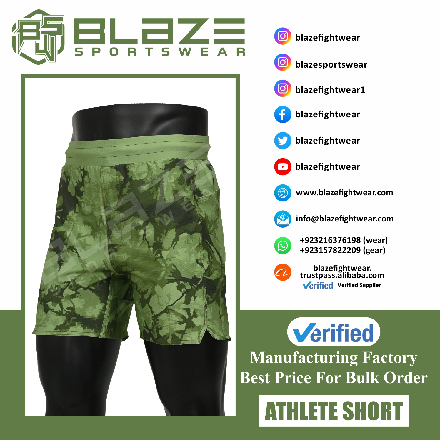 Custom Gym Shorts  Compression Sweat Training Workout Fitness Athletic Sports Polyester Spandex Men - view 2