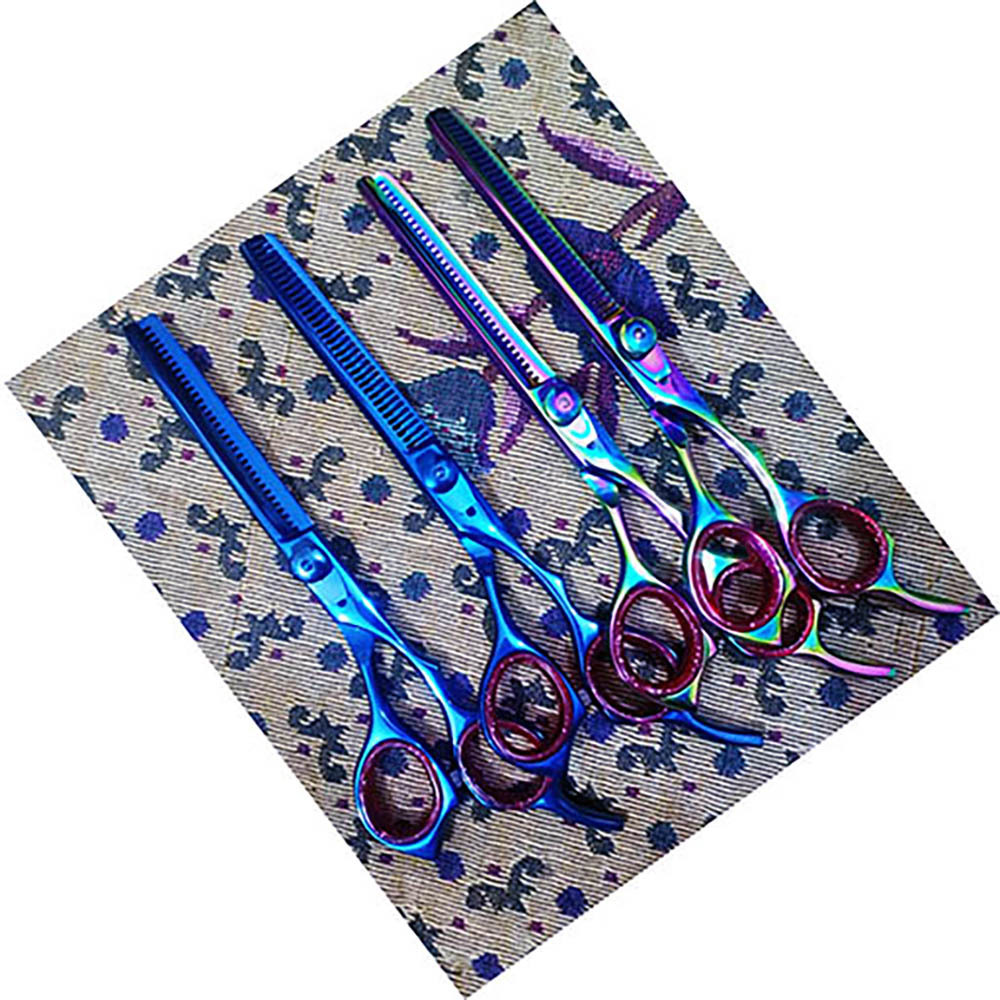 Barber Scissors Thinning Cutting Sharp Tip Custom Logo Stainless Steel 4Cr13 Beauty Professionals - view 6