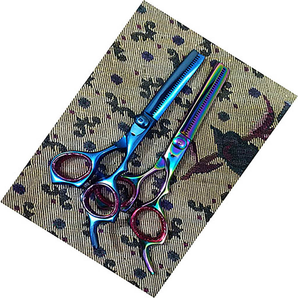 Barber Scissors Thinning Cutting Sharp Tip Custom Logo Stainless Steel 4Cr13 Beauty Professionals - view 7