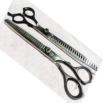 Hairdressing Barber Scissors Professional hair cutting set Stainless steel hair scissors Thinning  - view 6