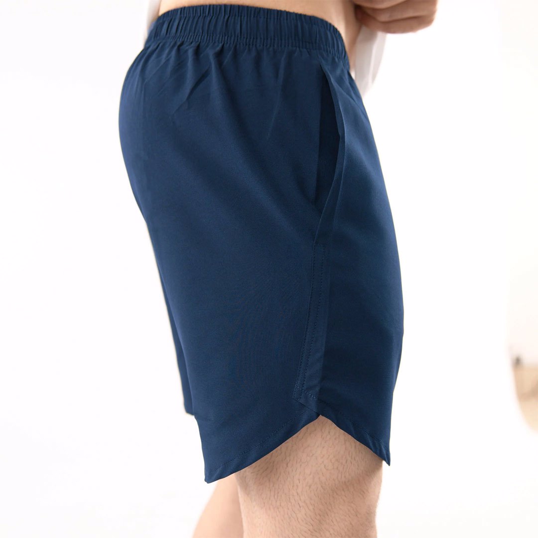 Custom Premium Dry fit Gym shorts For men in Micro Stretch 98% polyester 2% Spandex with custom Logo - view 5