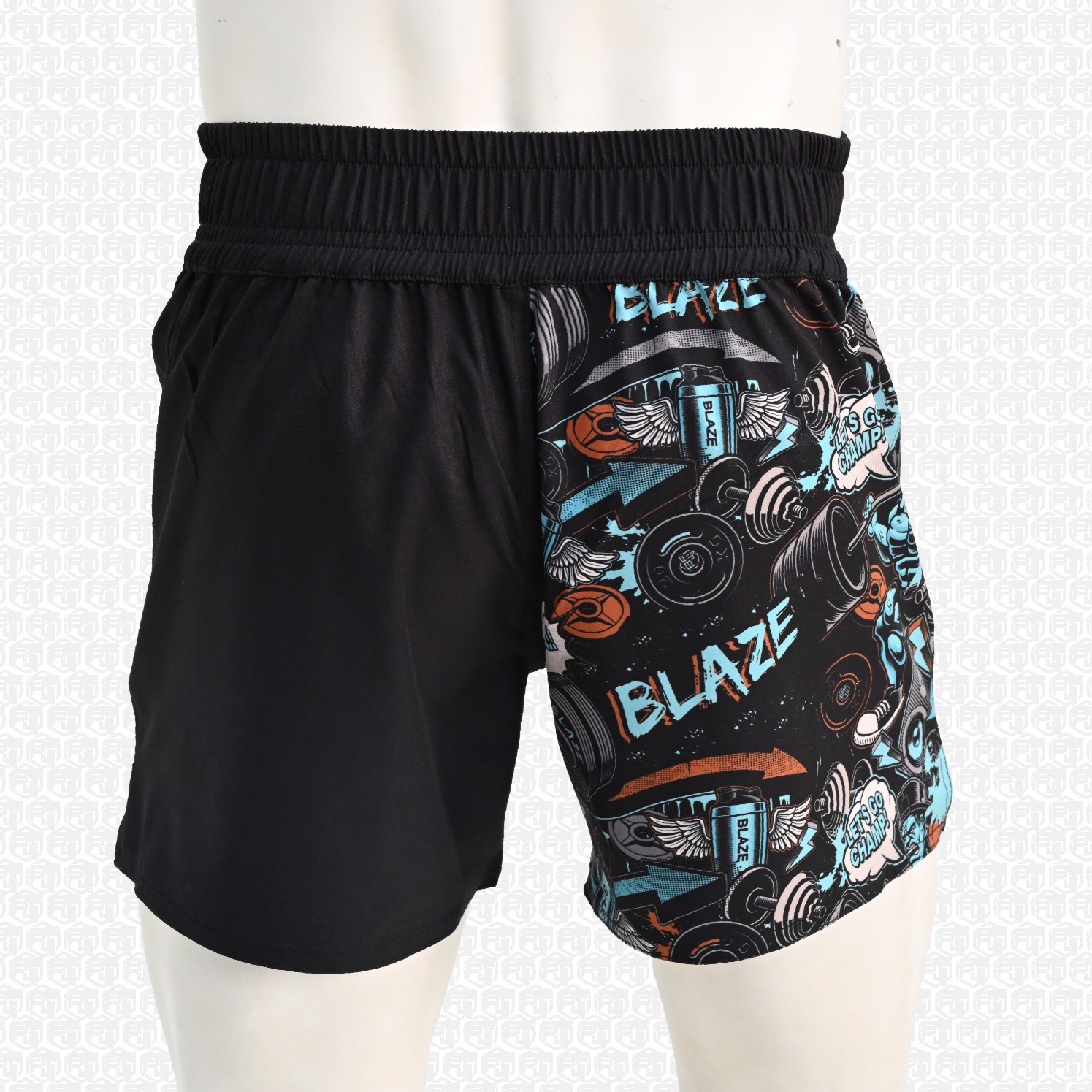 Custom Fighting  MMA Shorts BJJ light weight grappling short no gi training short four way stretch 