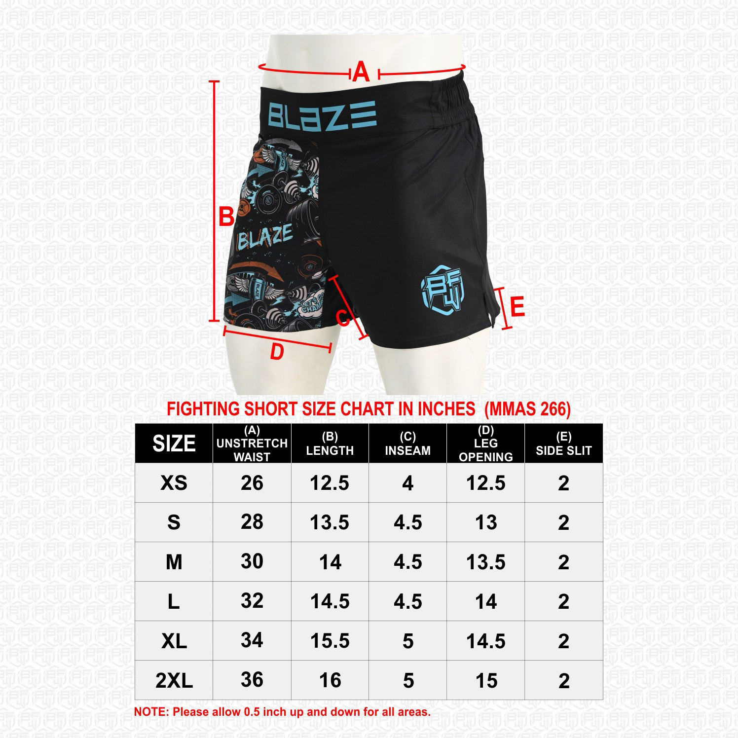 Custom Fighting  MMA Shorts BJJ light weight grappling short no gi training short four way stretch  - view 6