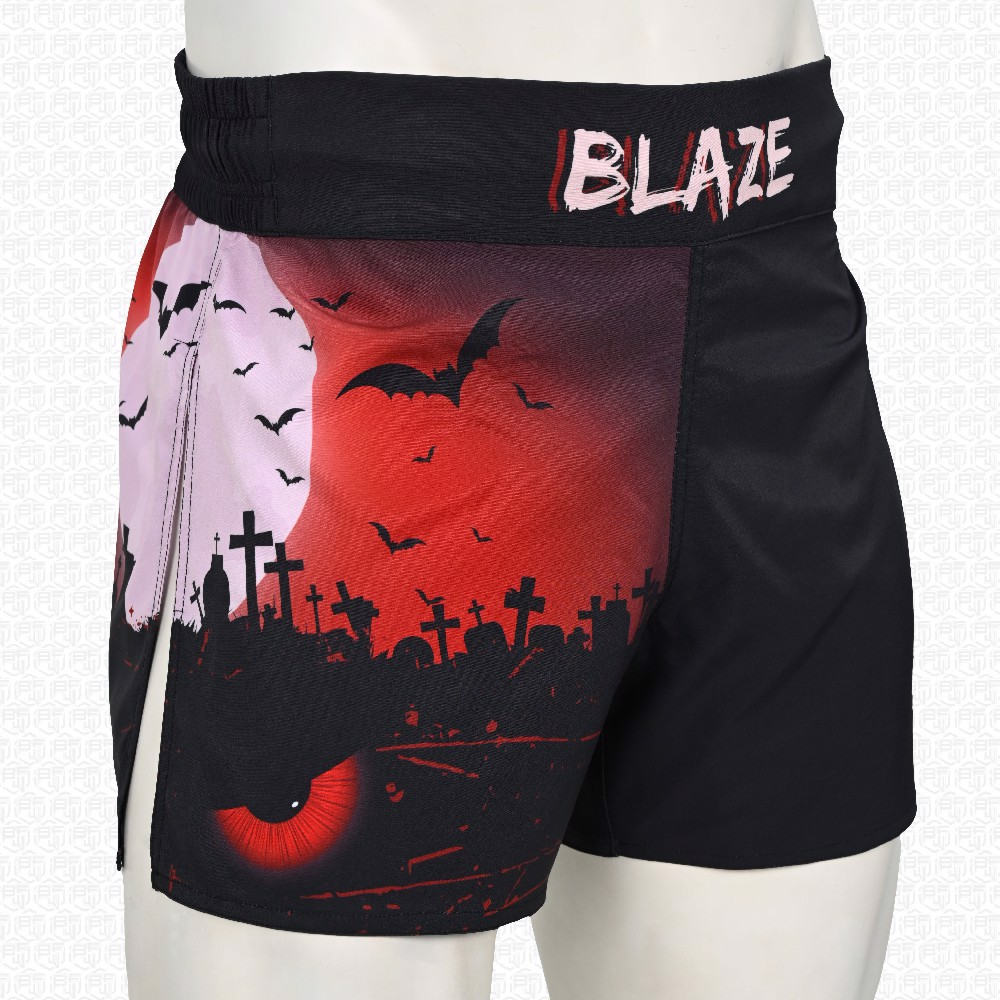 OEM Custom Durable MMA Short BJJ Fight Wear Short light weight grappling short four way stretch  - view 11