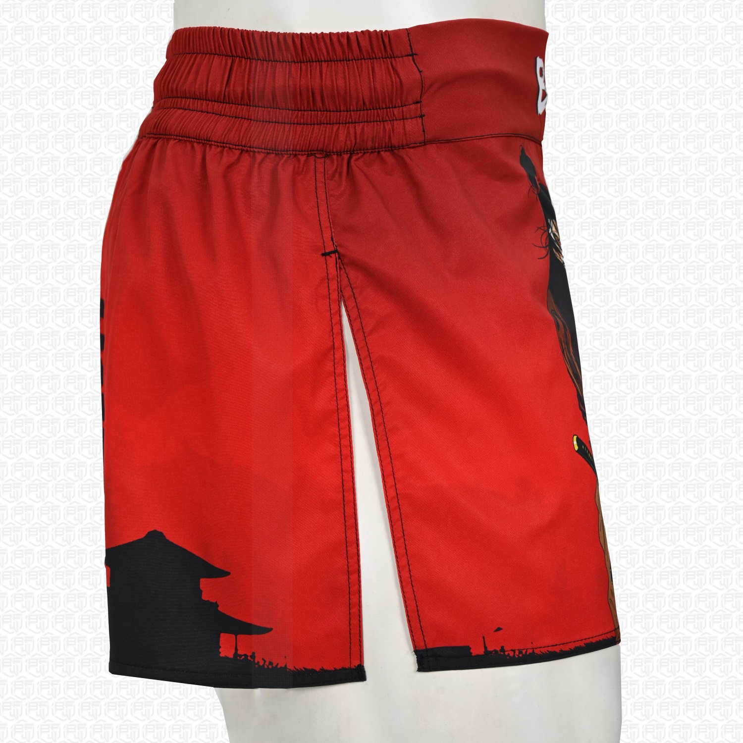 OEM Customized Durable MMA Short BJJ Fight Wear Short light weight grappling short  - view 2