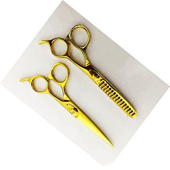 Custom Logo Barber Scissors Hair Cutting Scissors Thinning Scissors 2024 Professional Hairdressing 