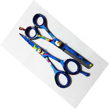Custom Logo Barber Scissors Hair Cutting Scissors Thinning Scissors 2024 Professional Hairdressing  - view 4