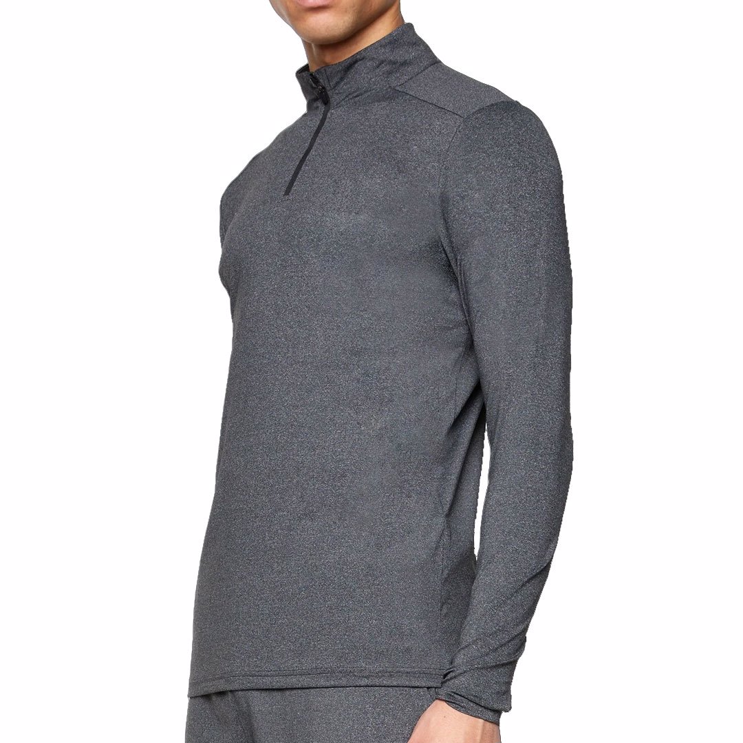 High quality Sportswear half zipper Jumper for Man in dry fit materiel with custom reflector logo  - view 4
