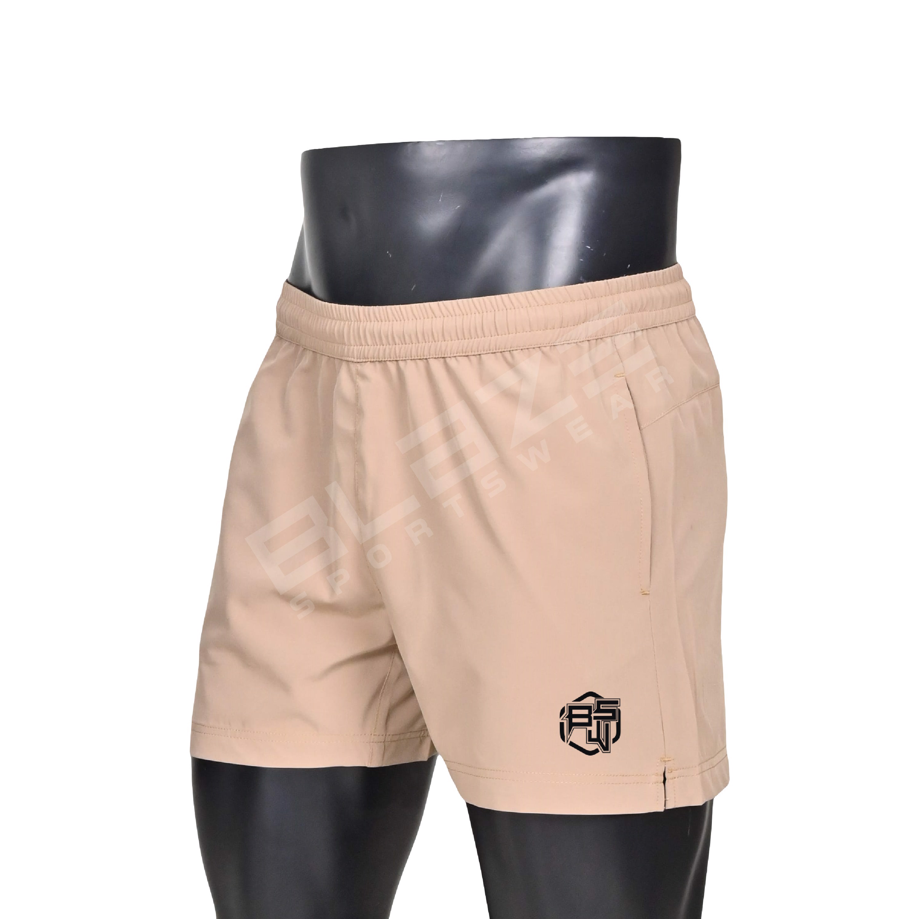 Wholesale workout medium length short outdoor training pant running short 