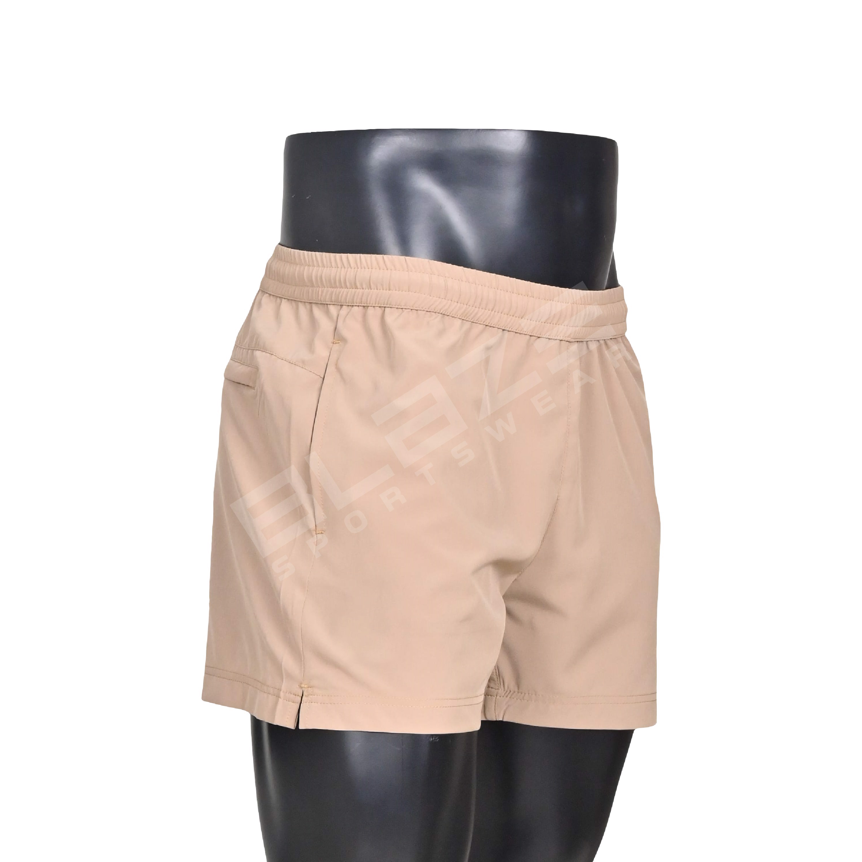 Wholesale workout medium length short outdoor training pant running short  - view 2