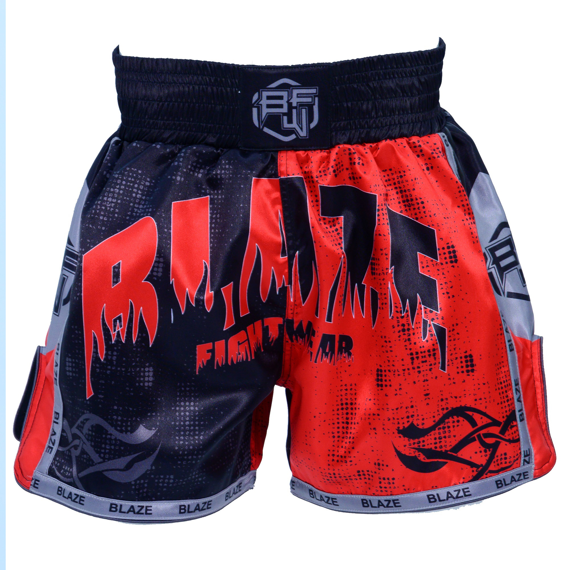 custom thai shorts kick boxing muay thai short medium fit fit short boxing short bjj fight short - view 5