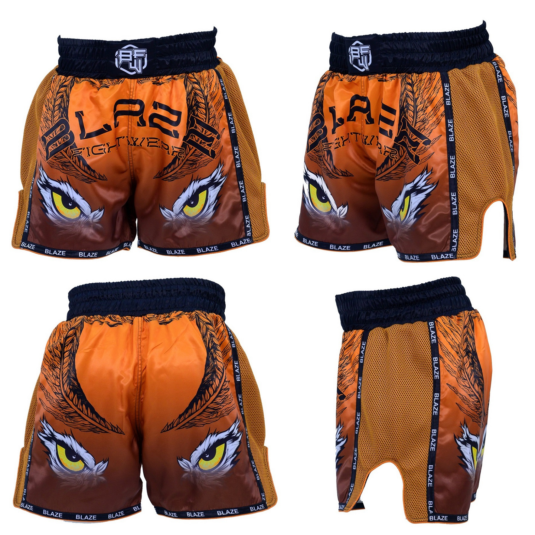 Muay Thai Boxing Sport Muay Thai Shorts Trunks Kick Martial Arts Training Gym  Traditional Styles - view 5