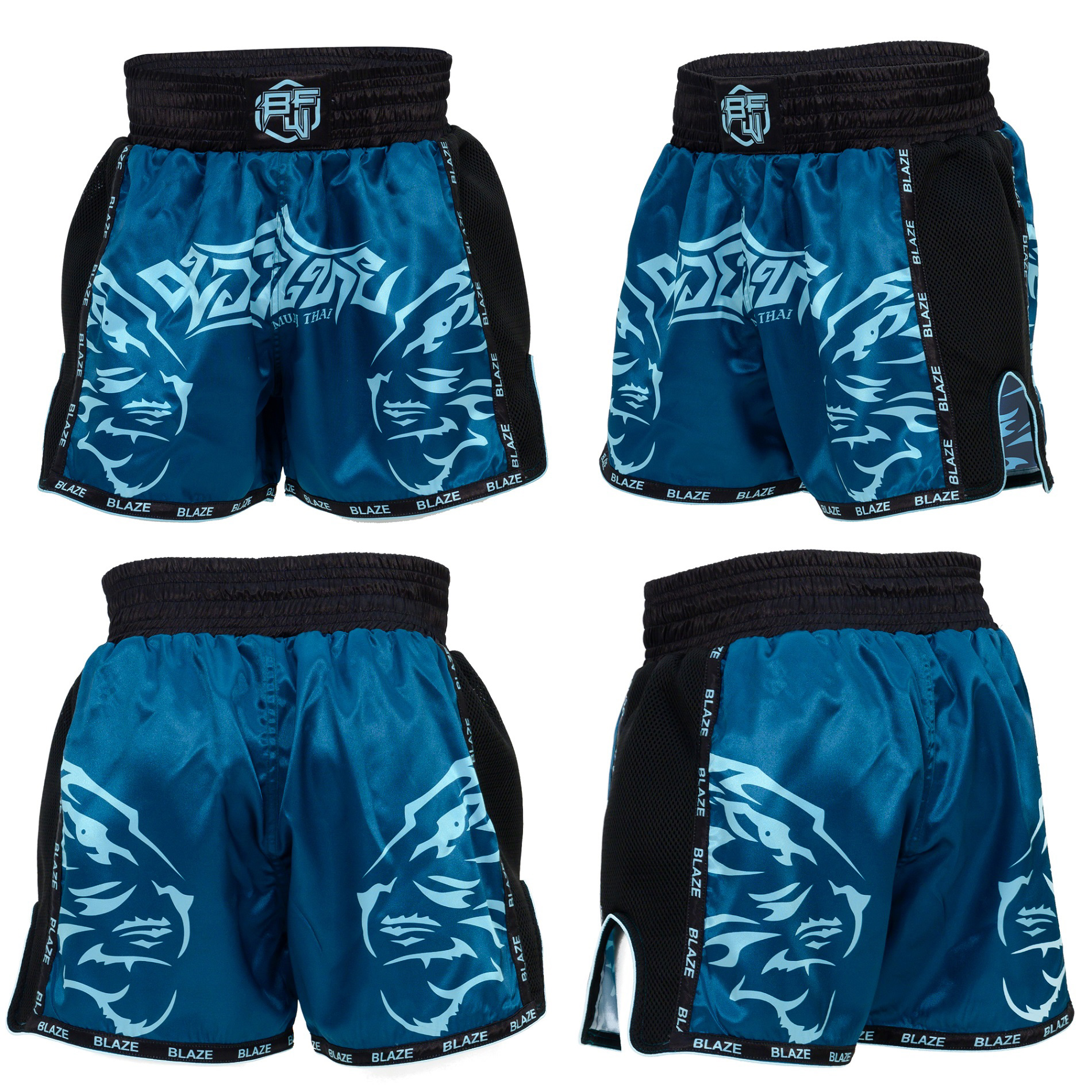 Muay Thai short Kick Boxing MMA short Sparring Fight and Grappling short Fitness Training short - view 6