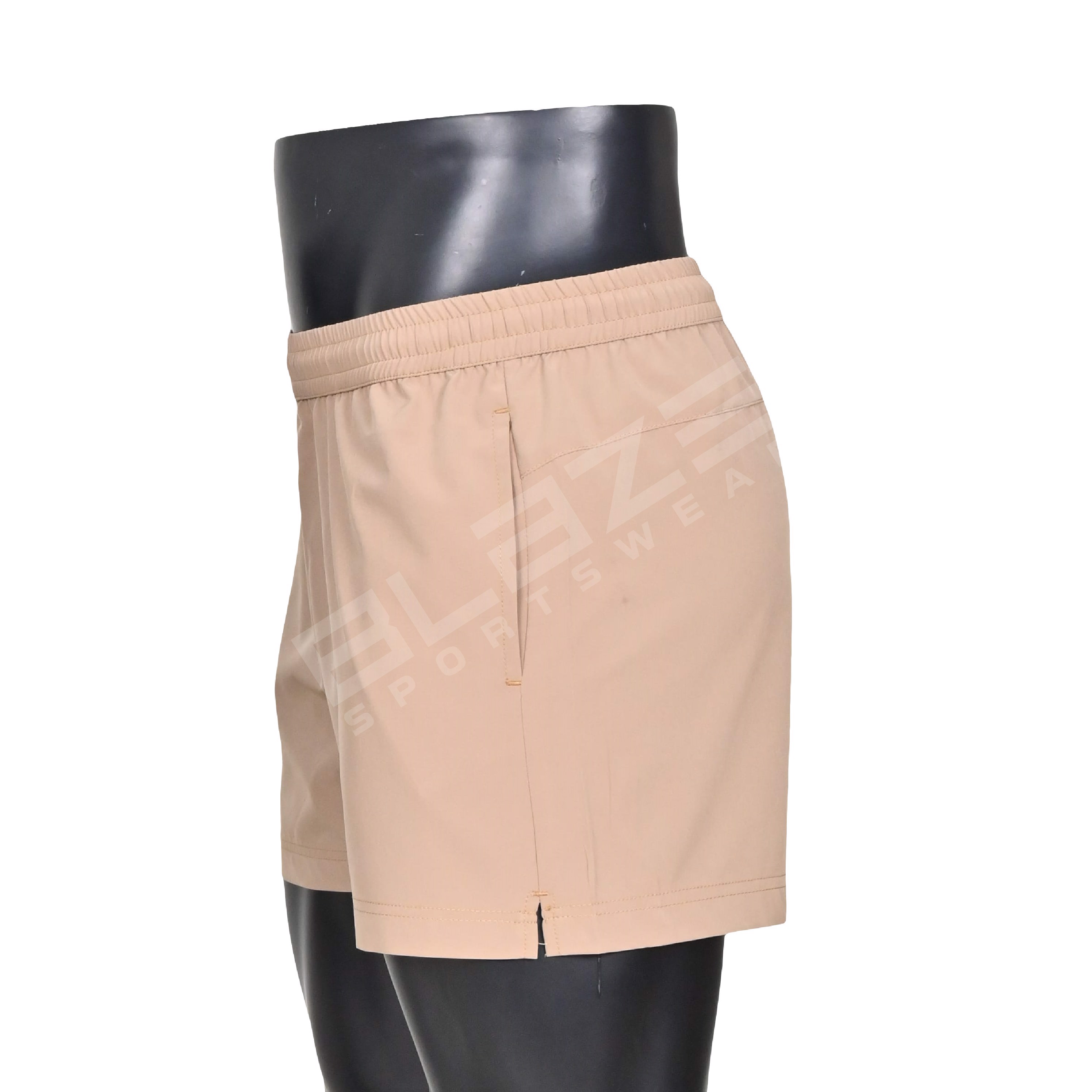 Wholesale workout medium length short outdoor training pant running short  - view 4