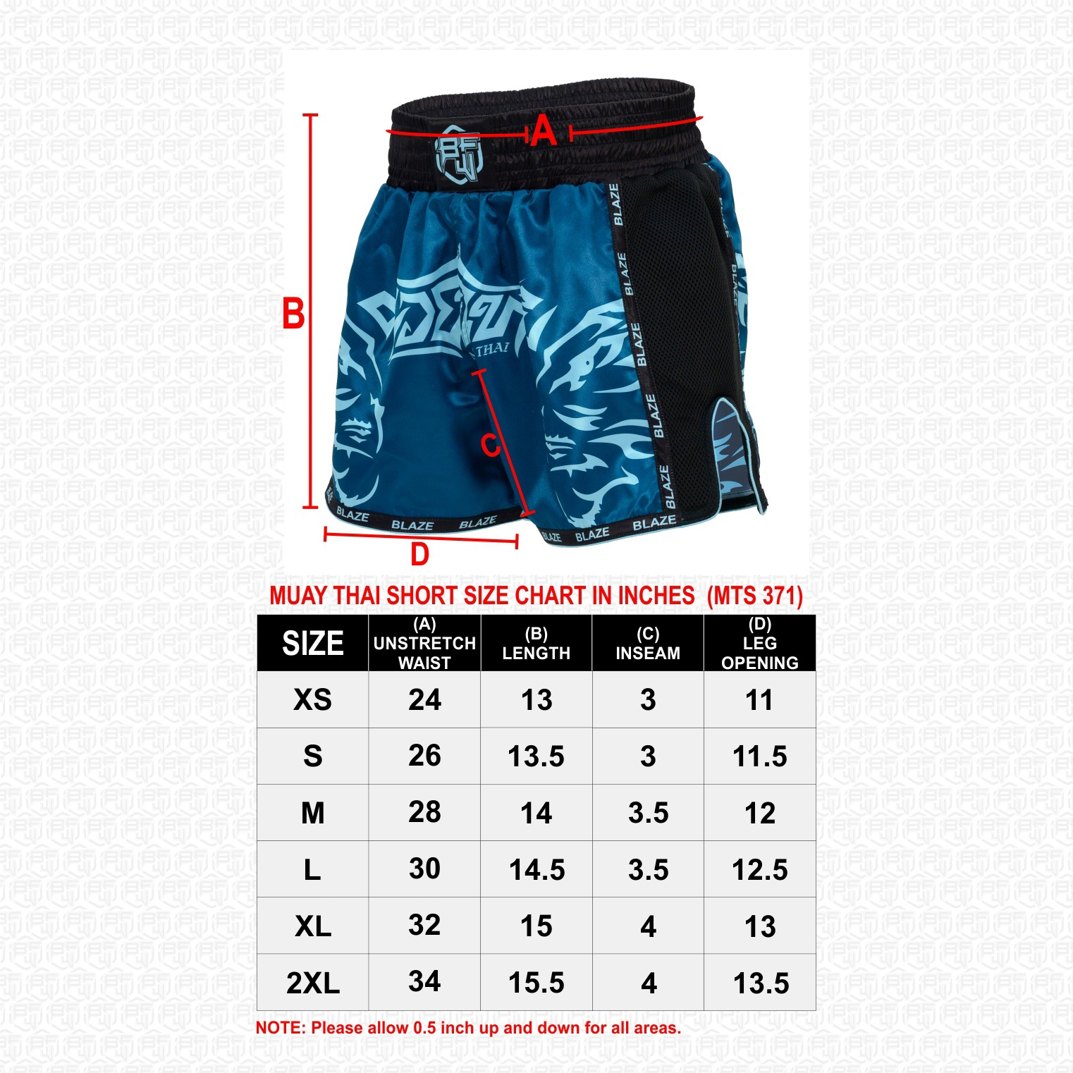 Muay Thai short Kick Boxing MMA short Sparring Fight and Grappling short Fitness Training short - view 8