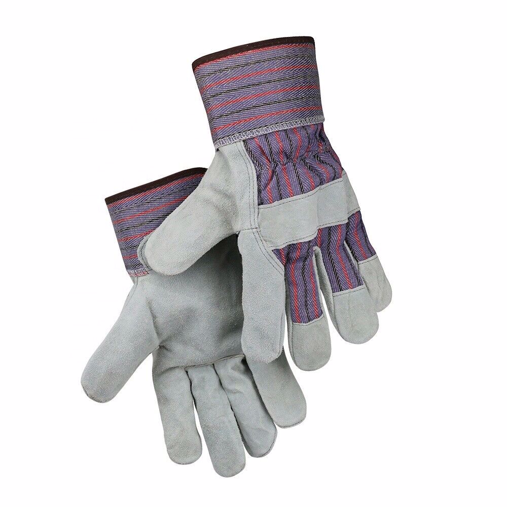 High Quality Working Gloves 707 Style Rigger Glove,  Split leather heavy duty working glove 