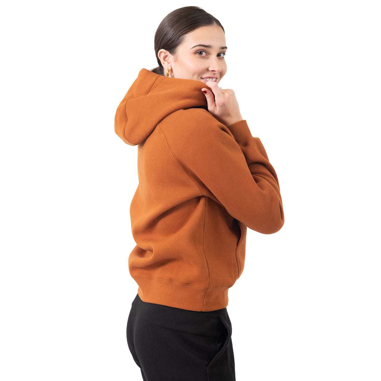Wholesale Manufacturer Premium Heavy GSM Kangaroo pocket Oversized Drop Shoulder Fleece Hoodies - view 7