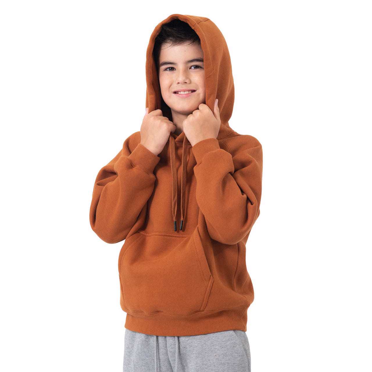 Wholesale Manufacturer Premium Heavy GSM Kangaroo pocket Oversized Drop Shoulder Fleece Hoodies - view 11