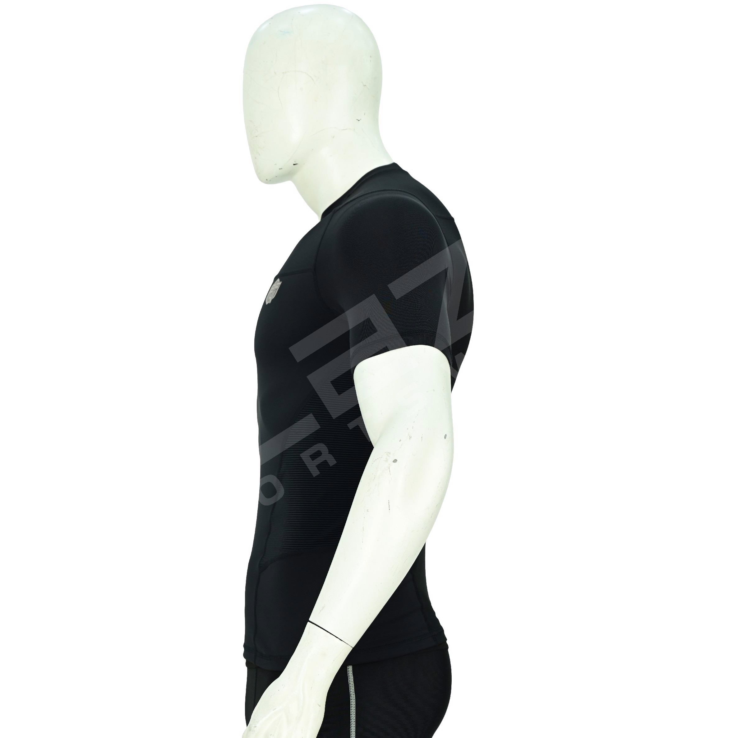 MMA Rash Guard HALF Sleeve Meshpanel OEM Sublimation printed High Quality BJJ Rash guard breathable - view 11