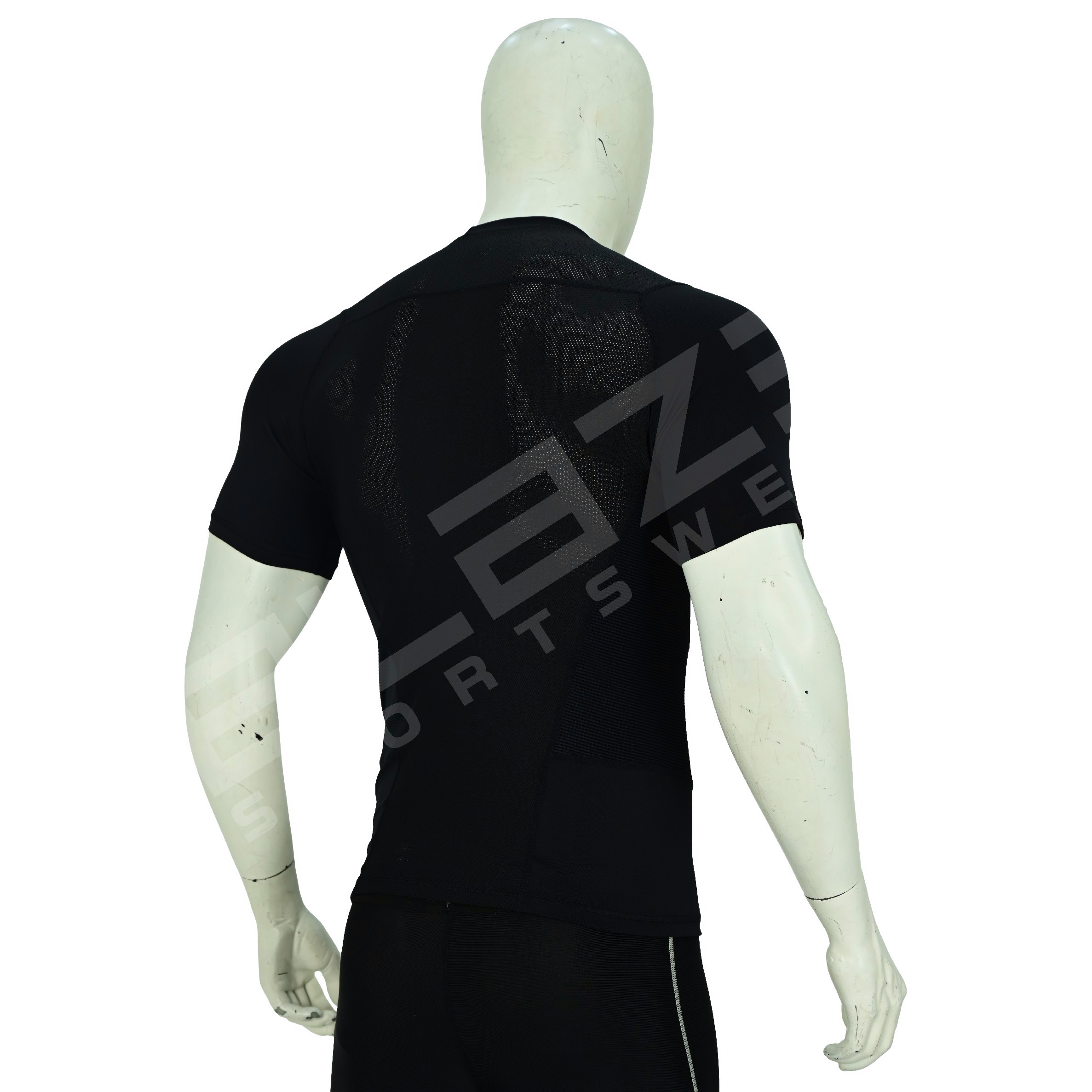 MMA Rash Guard HALF Sleeve Meshpanel OEM Sublimation printed High Quality BJJ Rash guard breathable - view 14