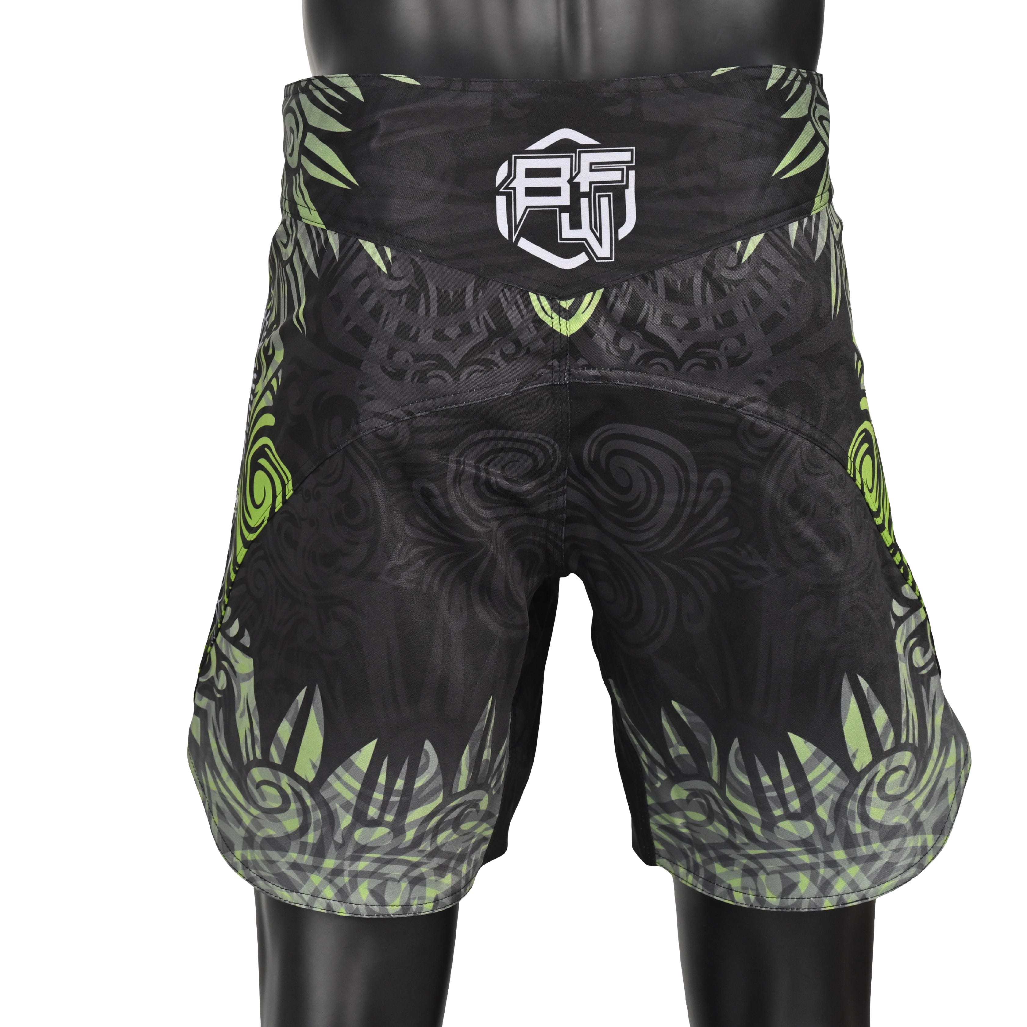 custom sublimation compression short running bjj workout short training and athlete  - view 3