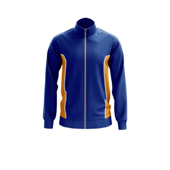 Wholesale Manufacturer Sublimation Printed Design Basketball warmup Zipper Jacket  - view 4