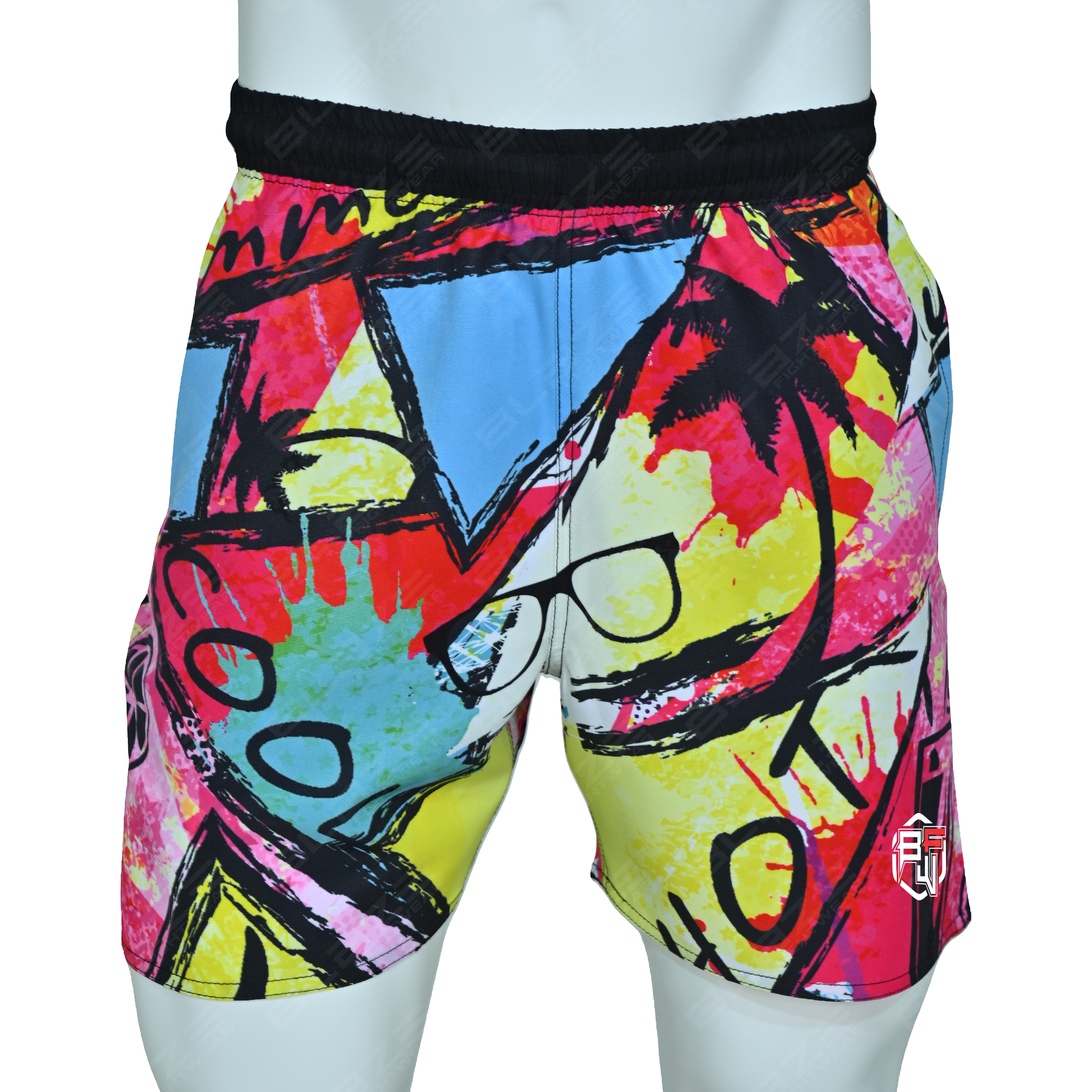 Luxury Men's Printed Swim Shorts Quick-Dry Waterproof Eco-Friendly Drawstring Closure Private Label OEM Beachwear - view 5