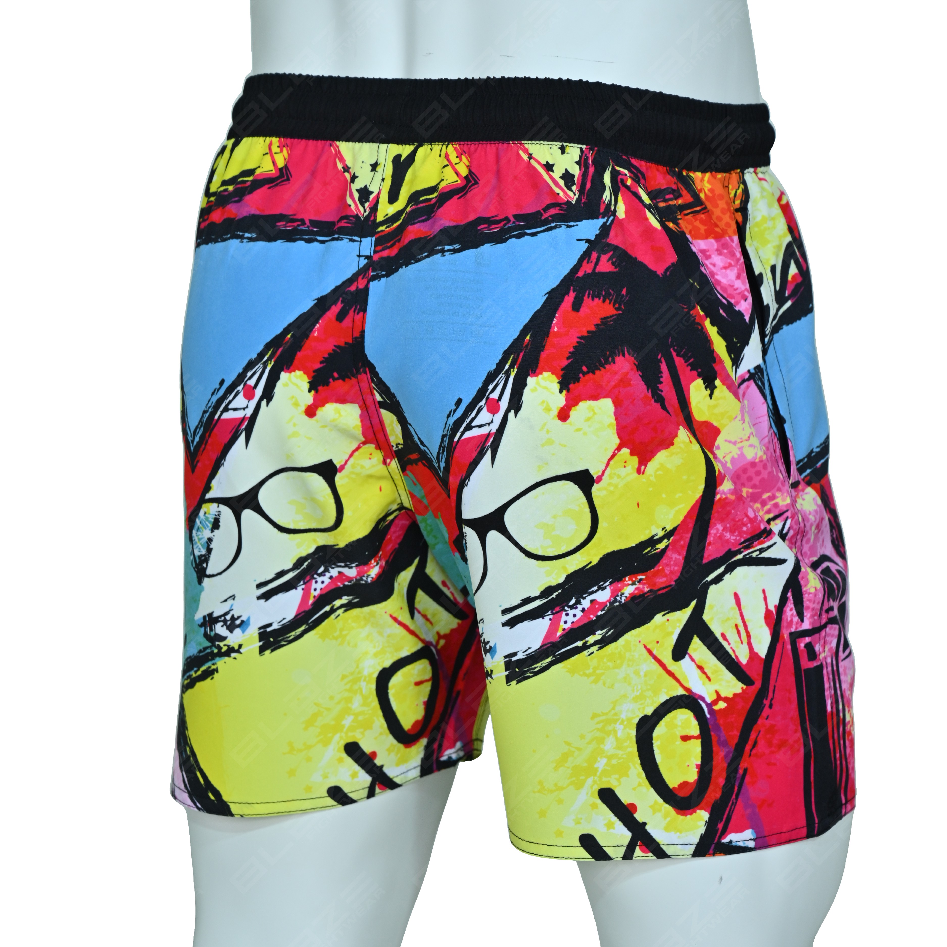 Luxury Men's Printed Swim Shorts Quick-Dry Waterproof Eco-Friendly Drawstring Closure Private Label OEM Beachwear - view 2