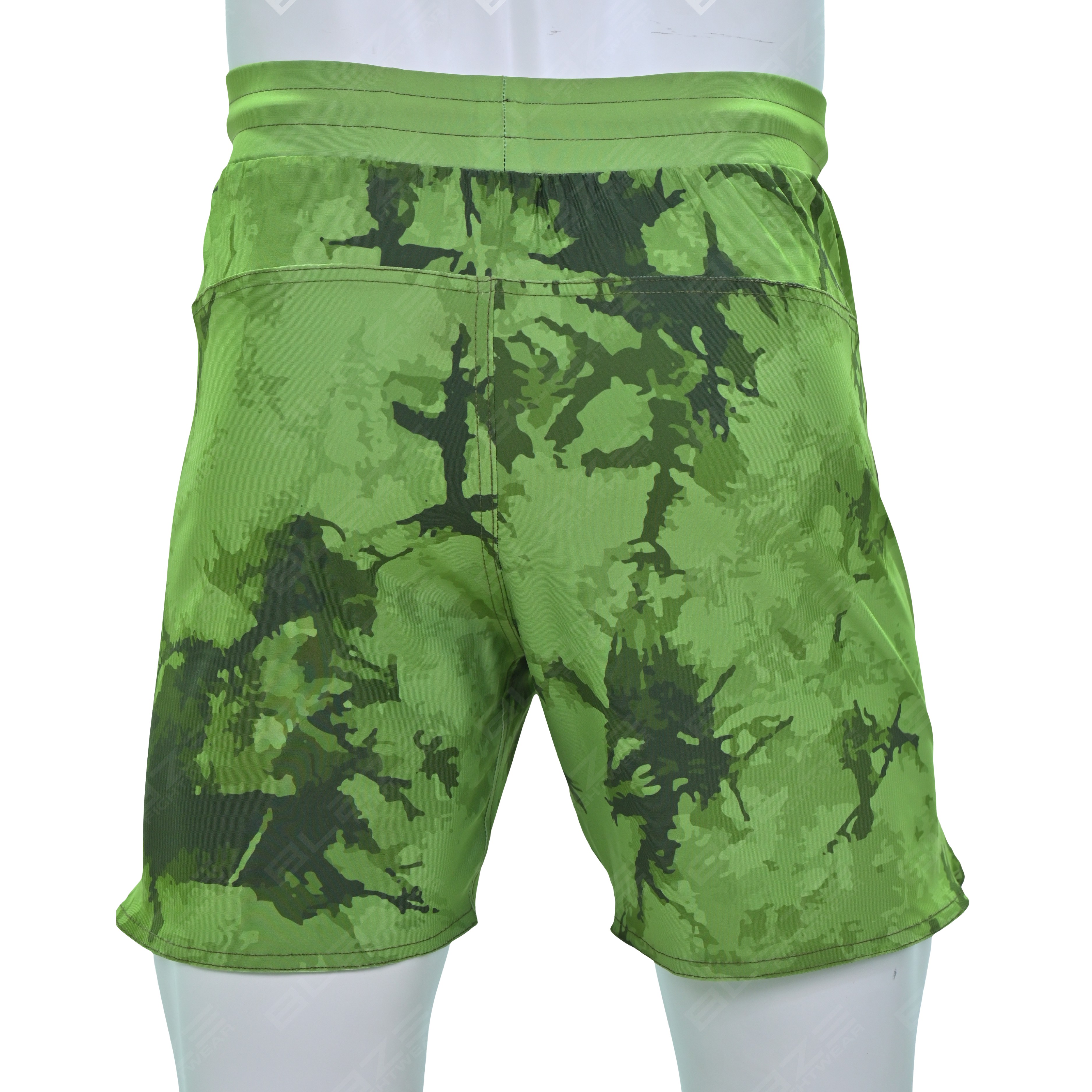 Camo Print Active Shorts - view 4