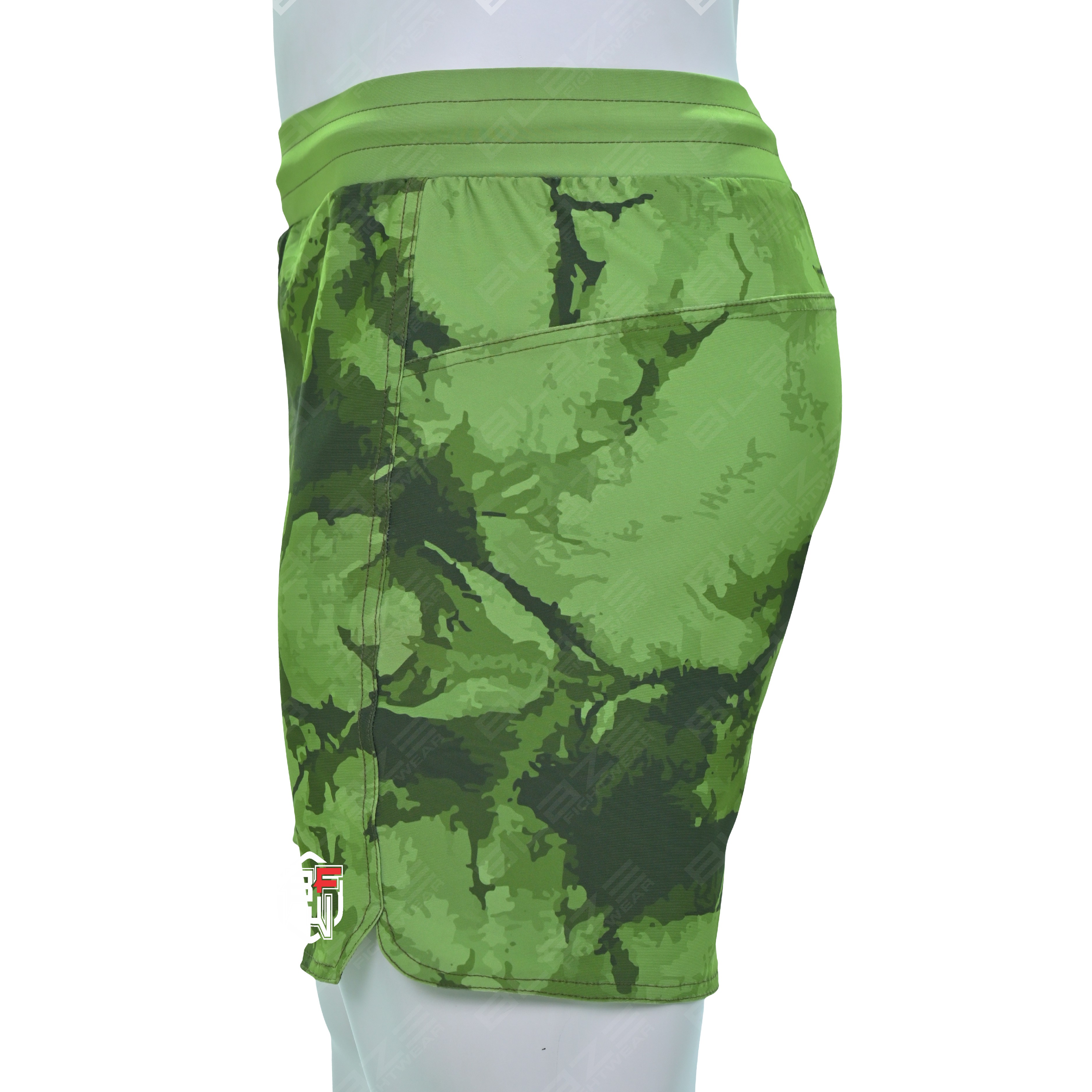 Camo Print Active Shorts - view 5