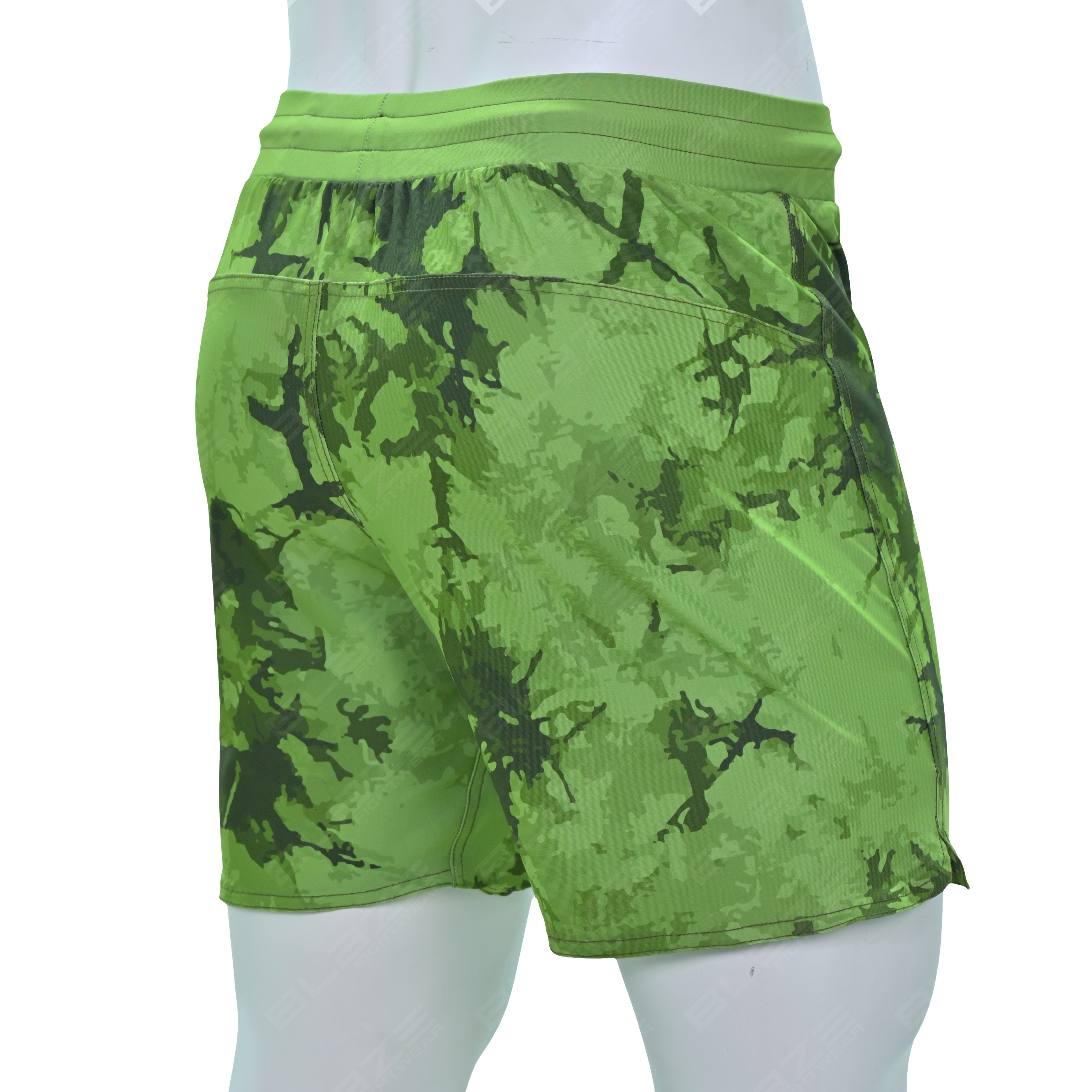 Camo Print Active Shorts - view 2