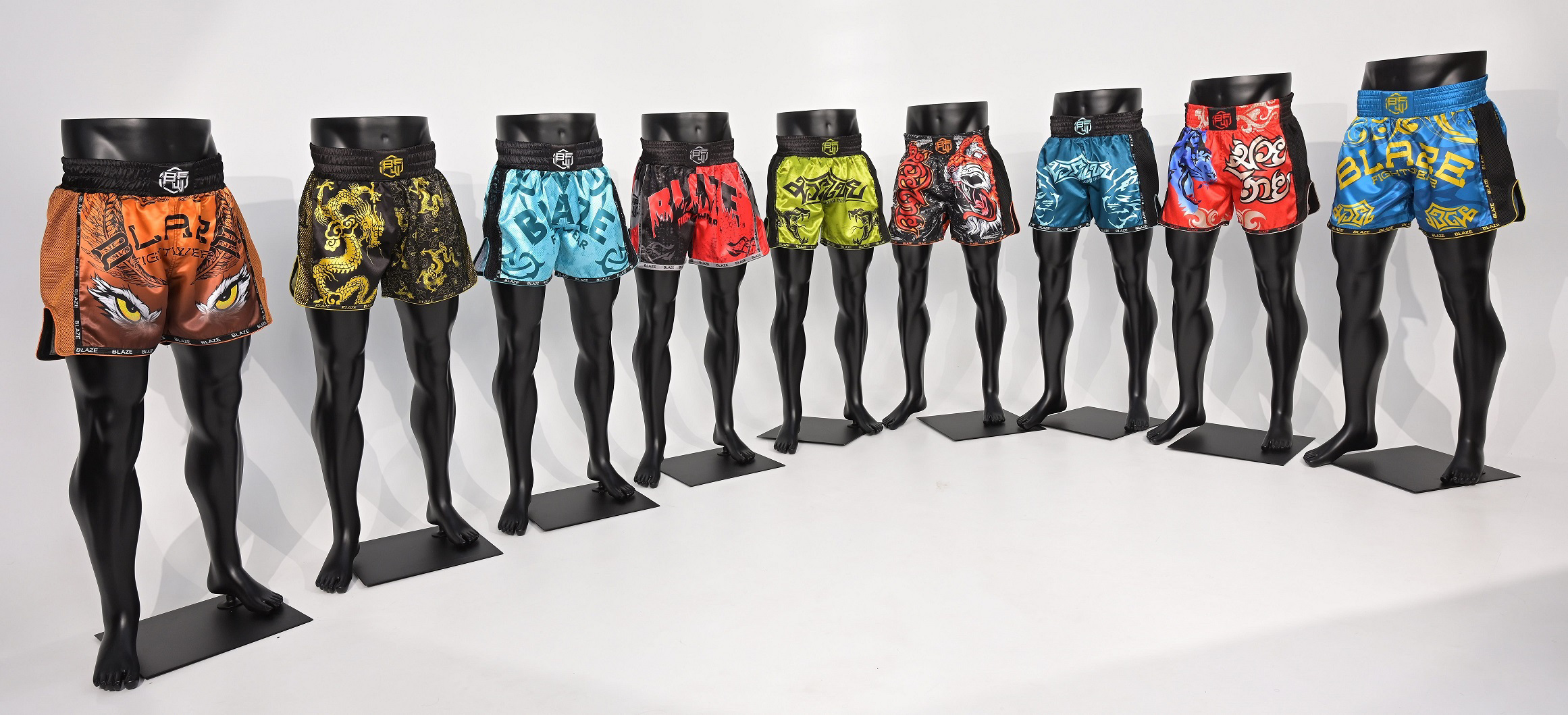 customize Sublimation Muay Thai Shorts Trunks Kick Martial Arts Training Gym Clothing boxing short