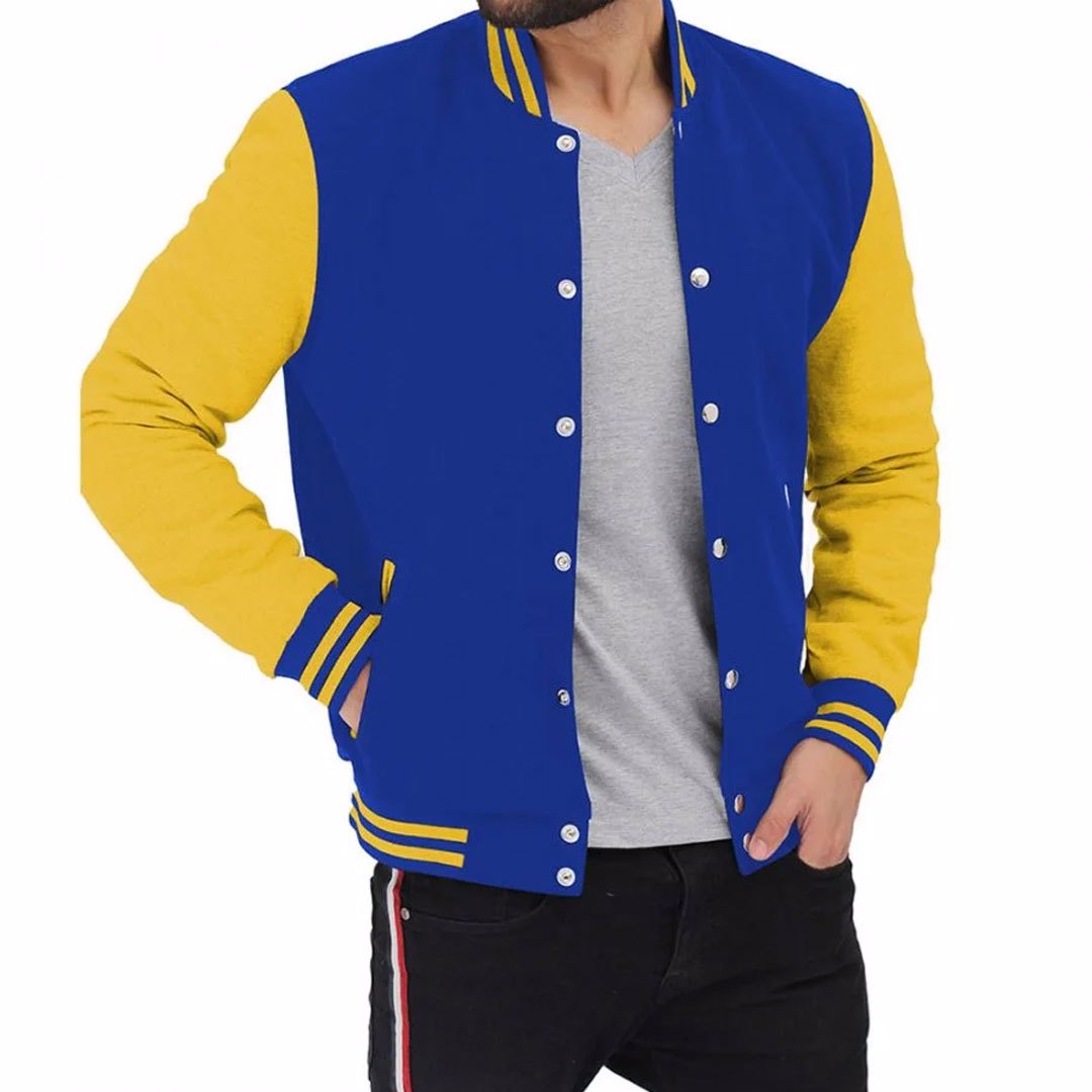 Custom Baseball Jacket for men and player premium varsity jacket University Bomber Jacket For men  - view 3
