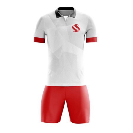 Customised Sublimation Soccer Uniform quick dry, breathable Polyester fabric custom design  - view 3