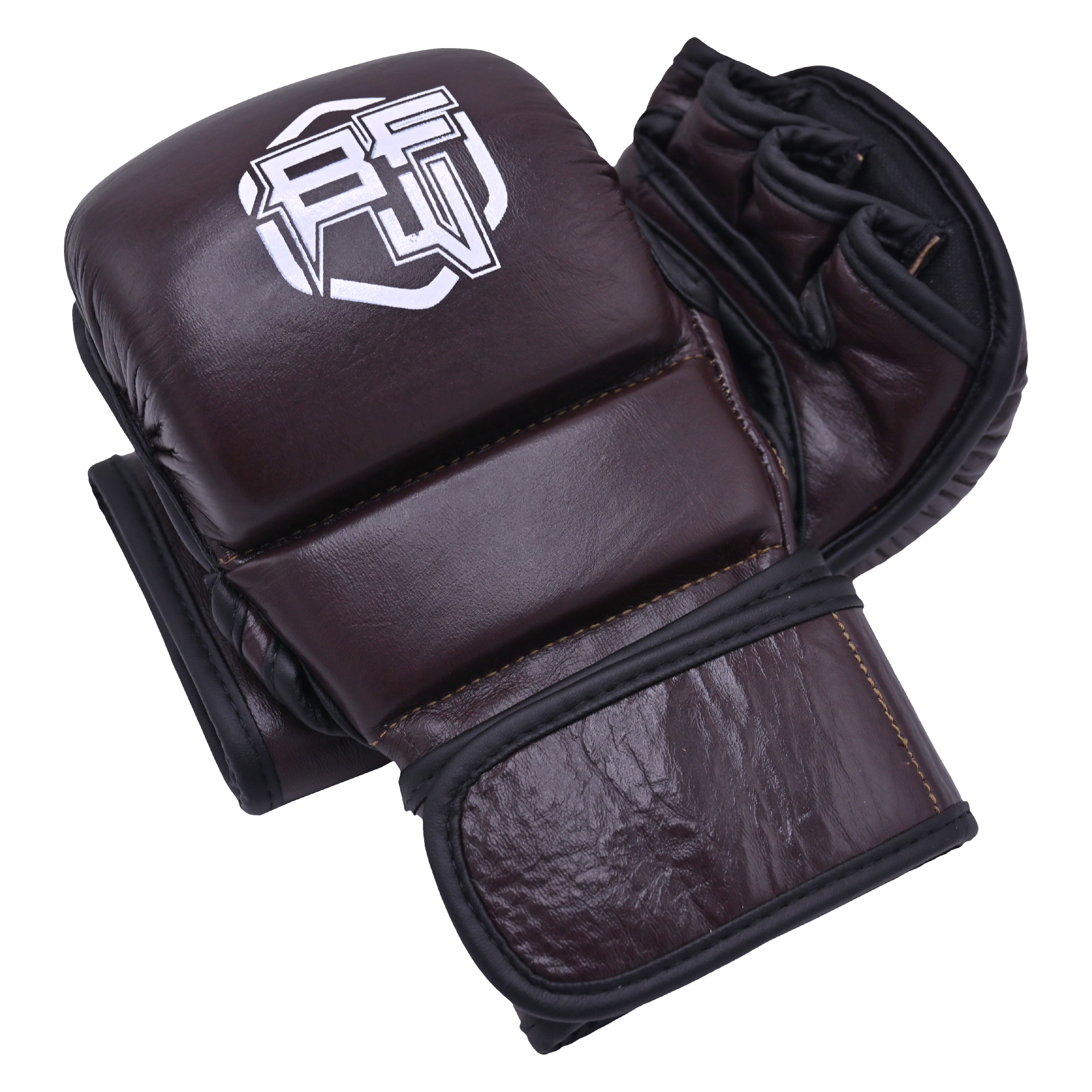 Custom MMA Gloves Microfiber Waterproof Hand Grips Hook Loop Closure Professional Sparring Grappling Training Gloves for Blaze - view 4