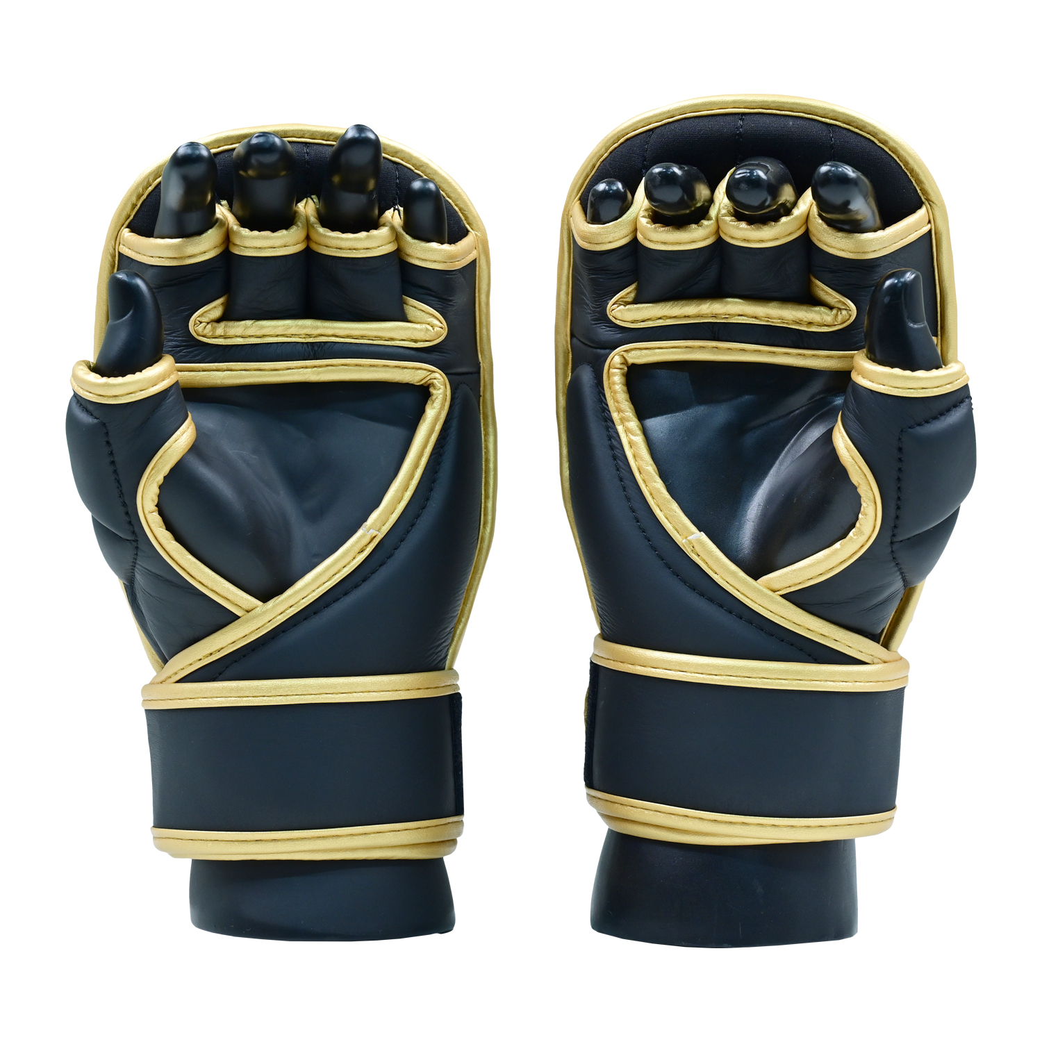 Custom MMA Gloves 2026 Custom Logo Half-Finger MMA Boxing Gloves Made from High Quality Leather blaze fight wear - view 3