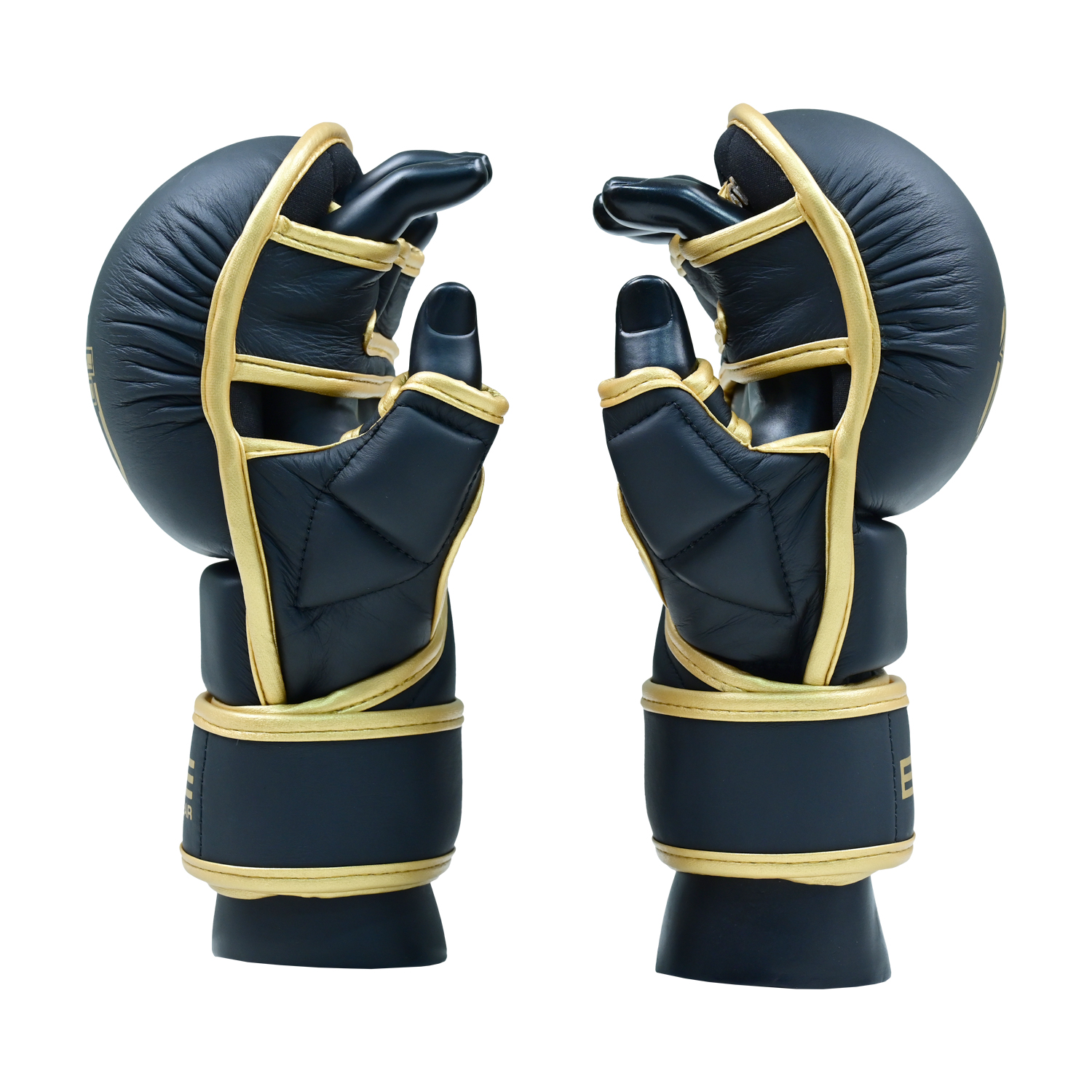 Custom MMA Gloves 2026 Custom Logo Half-Finger MMA Boxing Gloves Made from High Quality Leather blaze fight wear - view 5