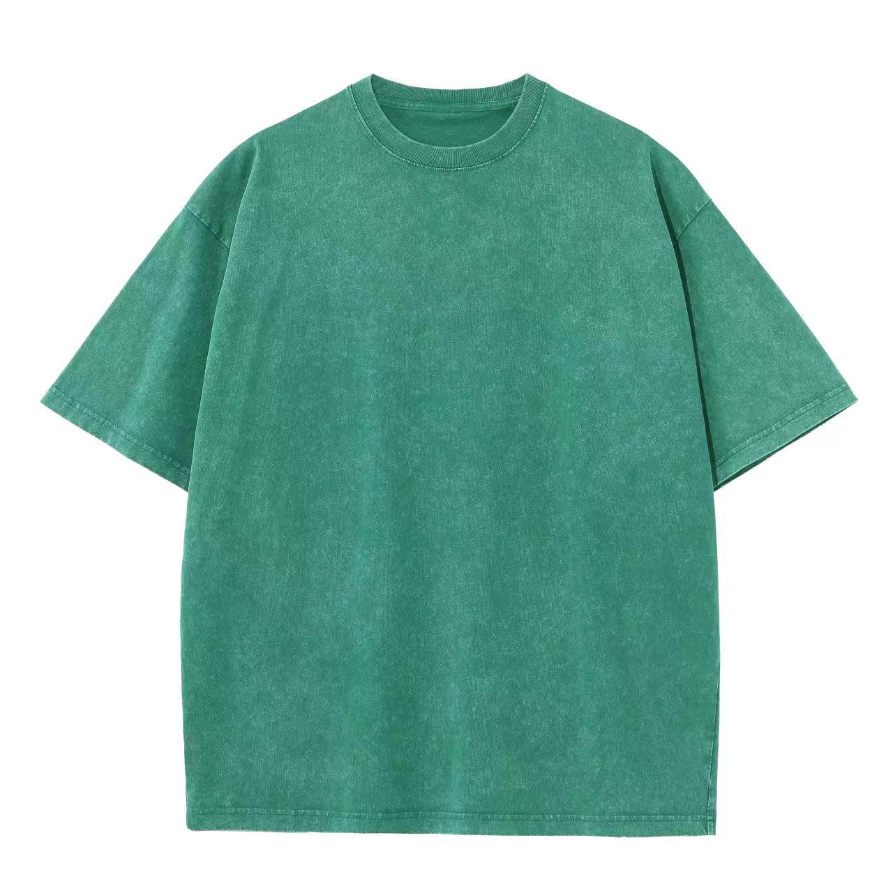 Acid Washed Casual T-Shirts - view 2