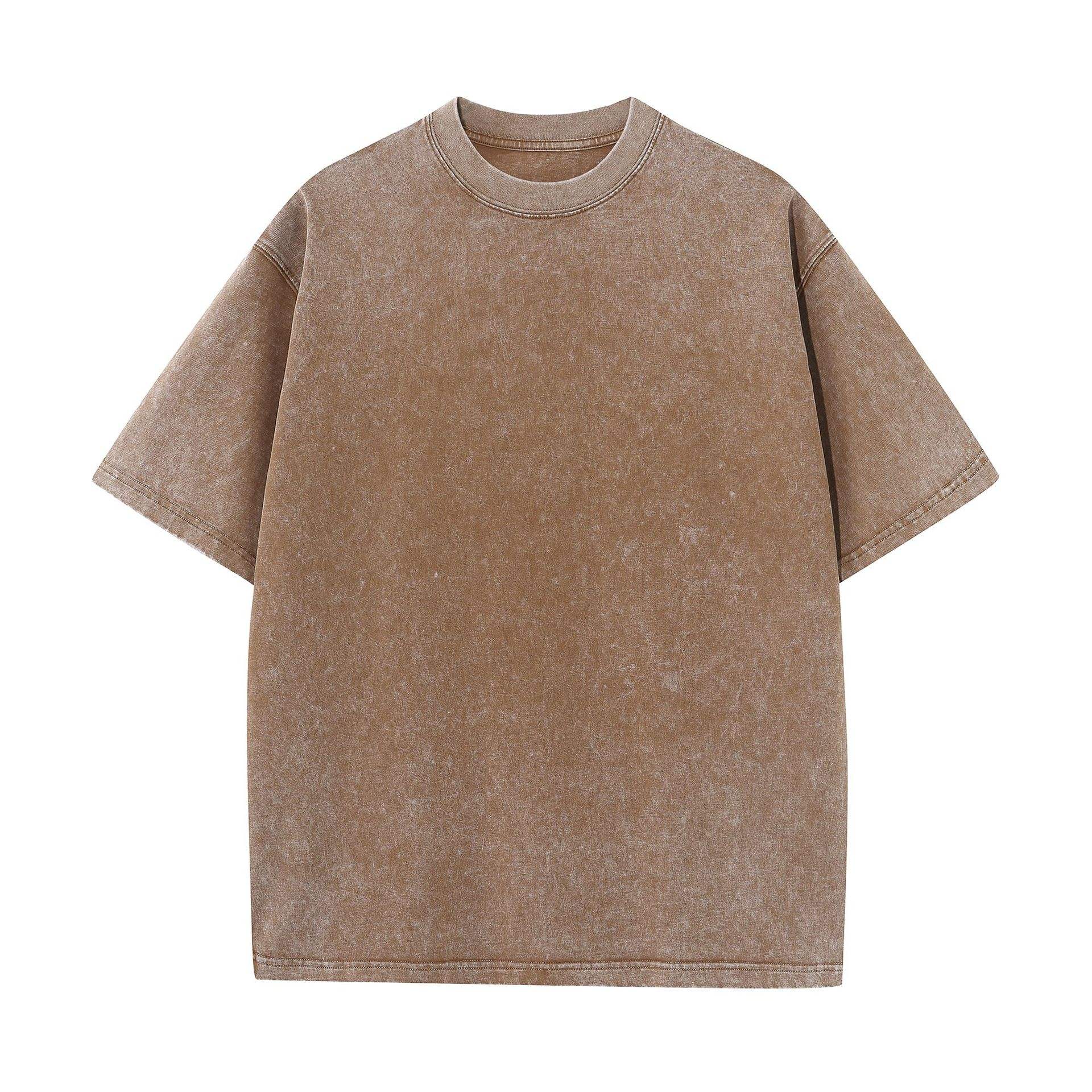 Acid Washed Casual T-Shirts - view 3